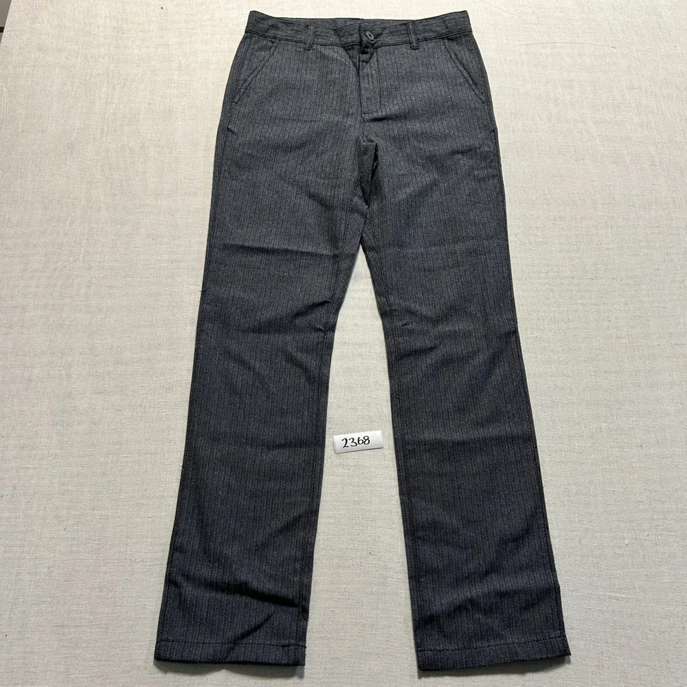 The Children's Place Herringbone Dress Pants Boys Size 14 Black Grey